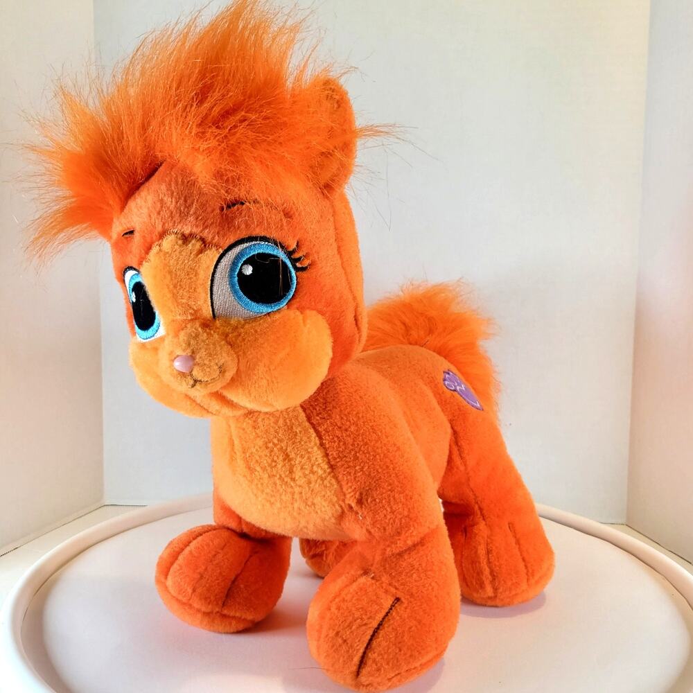 Build-A-Bear Disney Palace Pet Treasure Orange Cat Plush 15" 2013 Stuffed Animal